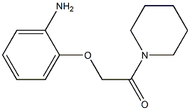 2-(2-oxo-2-piperidin-1-ylethoxy)aniline Struktur