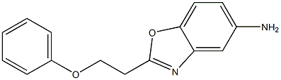 2-(2-phenoxyethyl)-1,3-benzoxazol-5-amine Struktur