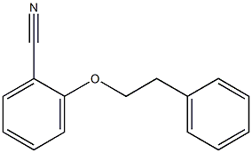 2-(2-phenylethoxy)benzonitrile Struktur