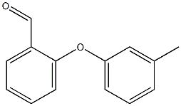 2-(3-methylphenoxy)benzaldehyde Struktur