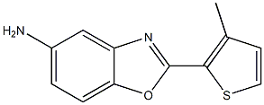 2-(3-methylthien-2-yl)-1,3-benzoxazol-5-amine Struktur