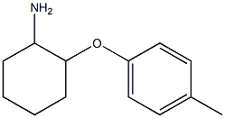 2-(4-methylphenoxy)cyclohexan-1-amine Struktur