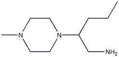 2-(4-methylpiperazin-1-yl)pentan-1-amine Struktur