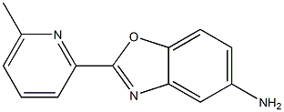 2-(6-methylpyridin-2-yl)-1,3-benzoxazol-5-amine Struktur