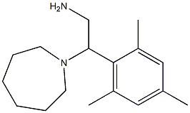 2-(azepan-1-yl)-2-(2,4,6-trimethylphenyl)ethan-1-amine Struktur