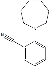 2-(azepan-1-yl)benzonitrile Struktur