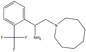 2-(azocan-1-yl)-1-[2-(trifluoromethyl)phenyl]ethan-1-amine Struktur