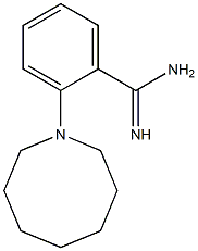 2-(azocan-1-yl)benzene-1-carboximidamide Struktur