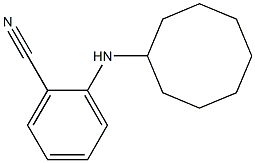 2-(cyclooctylamino)benzonitrile Struktur