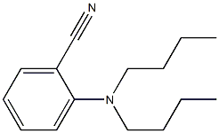 2-(dibutylamino)benzonitrile Struktur