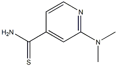 2-(dimethylamino)pyridine-4-carbothioamide Struktur