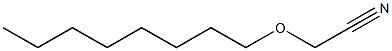 2-(octyloxy)acetonitrile Struktur