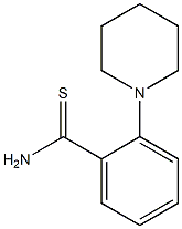 2-(piperidin-1-yl)benzene-1-carbothioamide Struktur