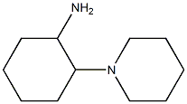 2-(piperidin-1-yl)cyclohexan-1-amine Struktur