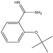 2-(tert-butoxy)benzene-1-carboximidamide Struktur