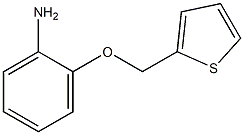 2-(thiophen-2-ylmethoxy)aniline Struktur