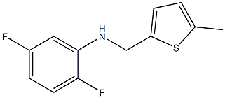 2,5-difluoro-N-[(5-methylthiophen-2-yl)methyl]aniline Struktur