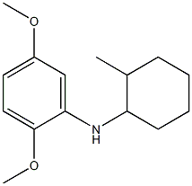 2,5-dimethoxy-N-(2-methylcyclohexyl)aniline Struktur