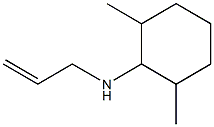 2,6-dimethyl-N-(prop-2-en-1-yl)cyclohexan-1-amine Struktur