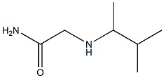 2-[(1,2-dimethylpropyl)amino]acetamide Struktur