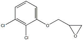 2-[(2,3-dichlorophenoxy)methyl]oxirane Struktur