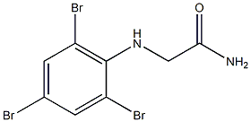 2-[(2,4,6-tribromophenyl)amino]acetamide Struktur