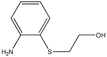 2-[(2-aminophenyl)thio]ethanol Struktur