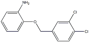 2-[(3,4-dichlorophenyl)methoxy]aniline Struktur