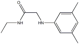 2-[(3,5-dimethylphenyl)amino]-N-ethylacetamide Struktur