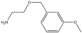 2-[(3-methoxybenzyl)oxy]ethanamine Struktur