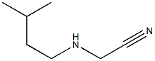 2-[(3-methylbutyl)amino]acetonitrile Struktur