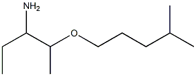 2-[(4-methylpentyl)oxy]pentan-3-amine Struktur