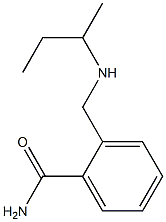 2-[(butan-2-ylamino)methyl]benzamide Struktur