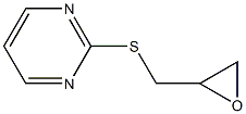 2-[(oxiran-2-ylmethyl)sulfanyl]pyrimidine Struktur