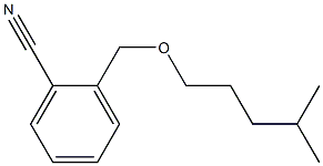 2-{[(4-methylpentyl)oxy]methyl}benzonitrile Struktur