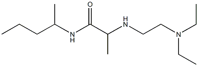 2-{[2-(diethylamino)ethyl]amino}-N-(pentan-2-yl)propanamide Struktur