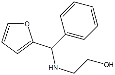 2-{[furan-2-yl(phenyl)methyl]amino}ethan-1-ol Struktur