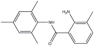 2-amino-3-methyl-N-(2,4,6-trimethylphenyl)benzamide Struktur