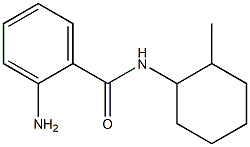 2-amino-N-(2-methylcyclohexyl)benzamide Struktur