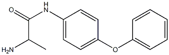 2-amino-N-(4-phenoxyphenyl)propanamide Struktur