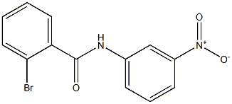 2-bromo-N-(3-nitrophenyl)benzamide Struktur