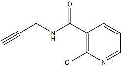 2-chloro-N-prop-2-ynylnicotinamide Struktur