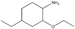 2-ethoxy-4-ethylcyclohexanamine Struktur