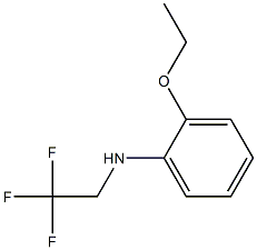 2-ethoxy-N-(2,2,2-trifluoroethyl)aniline Struktur