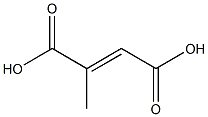 2-methylbut-2-enedioic acid Struktur