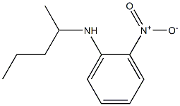 2-nitro-N-(pentan-2-yl)aniline Struktur