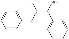 2-phenoxy-1-phenylpropan-1-amine Struktur