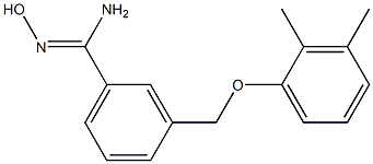 3-(2,3-dimethylphenoxymethyl)-N'-hydroxybenzene-1-carboximidamide Struktur