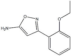 3-(2-ethoxyphenyl)-1,2-oxazol-5-amine Struktur