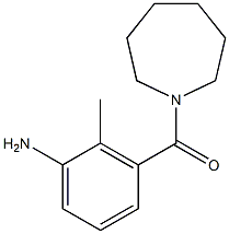 3-(azepan-1-ylcarbonyl)-2-methylaniline Struktur